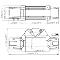  X-Power 10000 integrert- syntetisk tau - 4536Kg 12V thumbnail