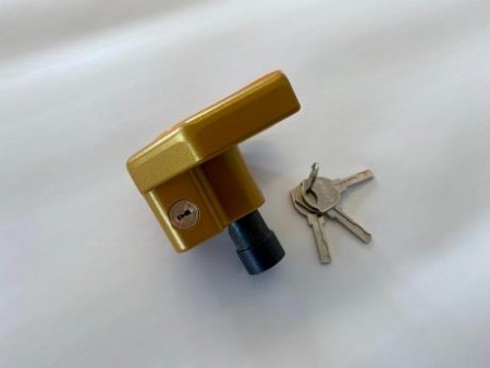 Tyverisikring lås for kulekobling med 3 nøkler 