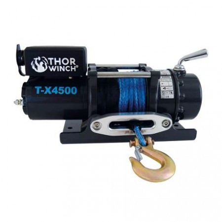 Thor Winch T-X4500 - syntetisk tau - 2041Kg 12V 