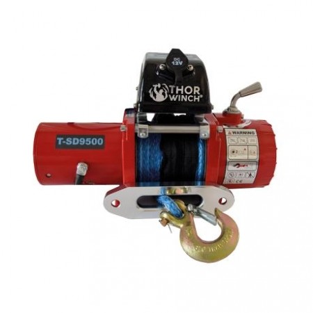  Thor Winch T-SD9500 - syntetisk tau - 4309Kg 12V